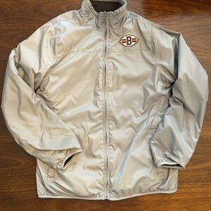 NFL Gray Varsity Jacket with Logo